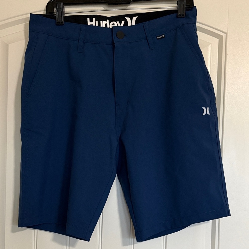 Hurley Deep Navy Athletic Shorts